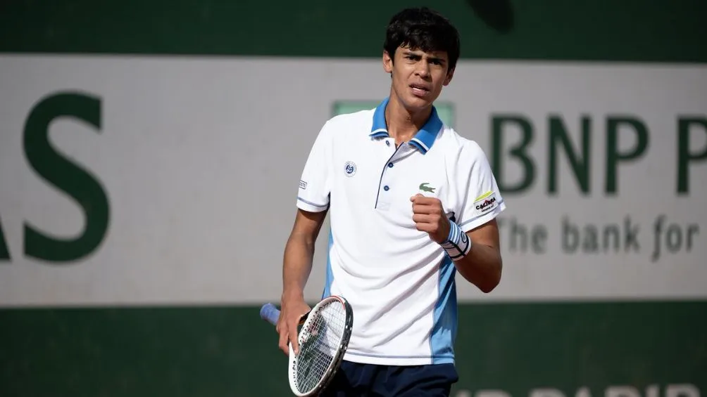 Rodrigo durante un partido