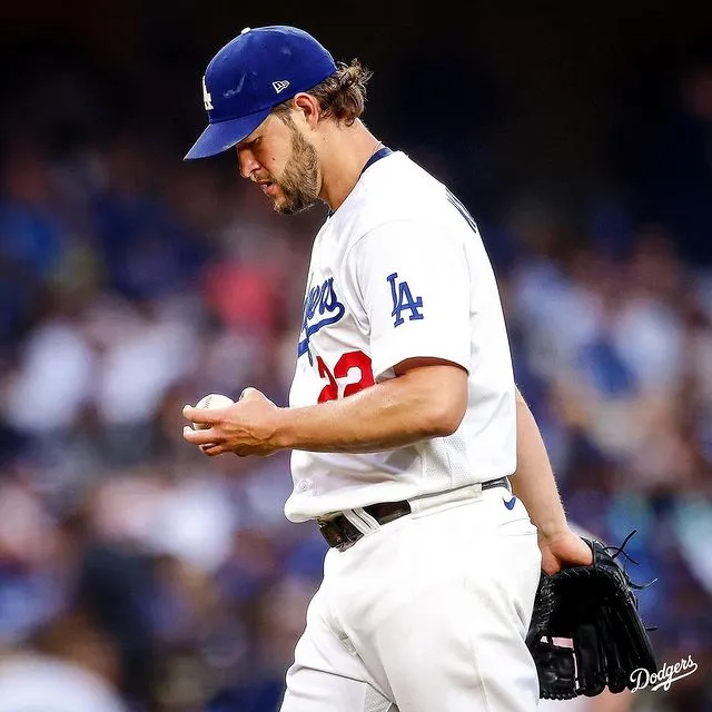 INSTAGRAM: @dodgers Cleyton Kershaw con los Dodgers