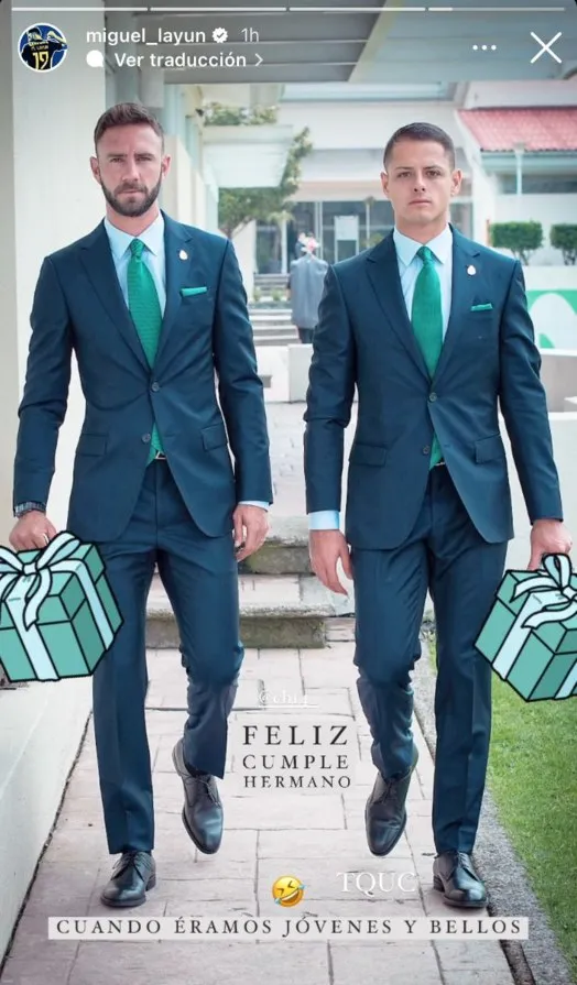 Felicitación de Miguel Layún