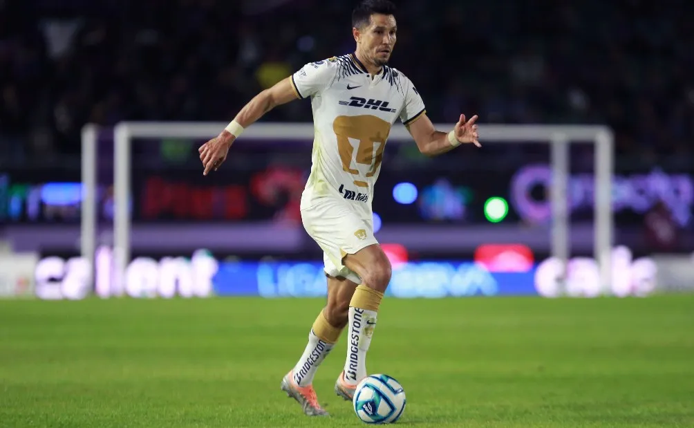 MEXSPORT Jesús Molina en un partido con Pumas