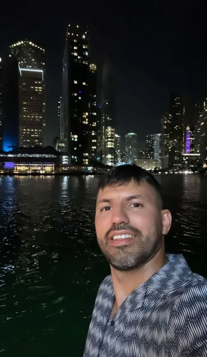 INSTAGRAM @kunaguero Kun Agüero en su celebración de cumpleaños