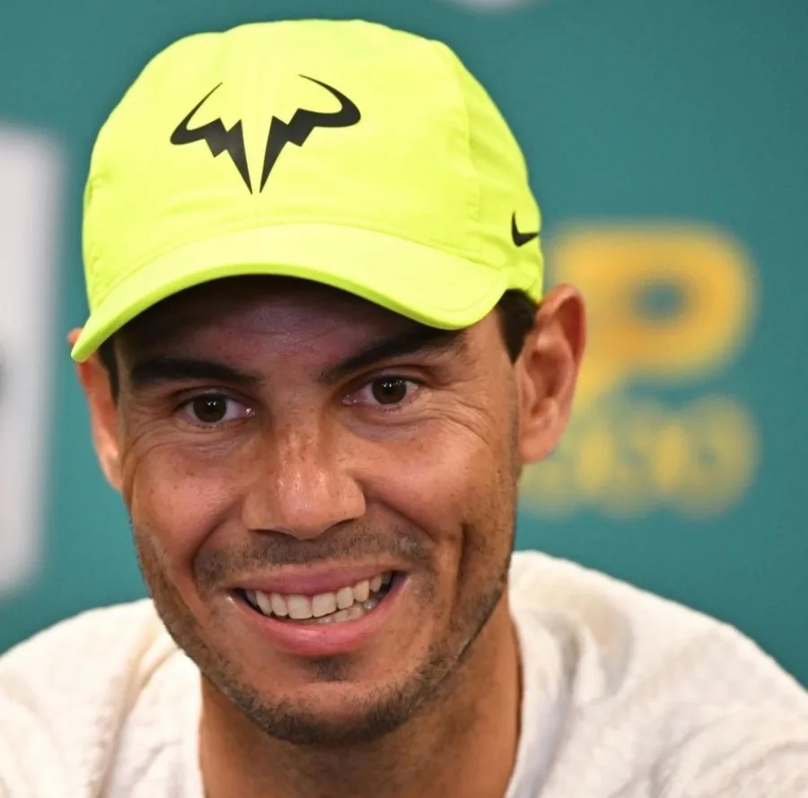 Rafael Nadal en conferencia de prensa
