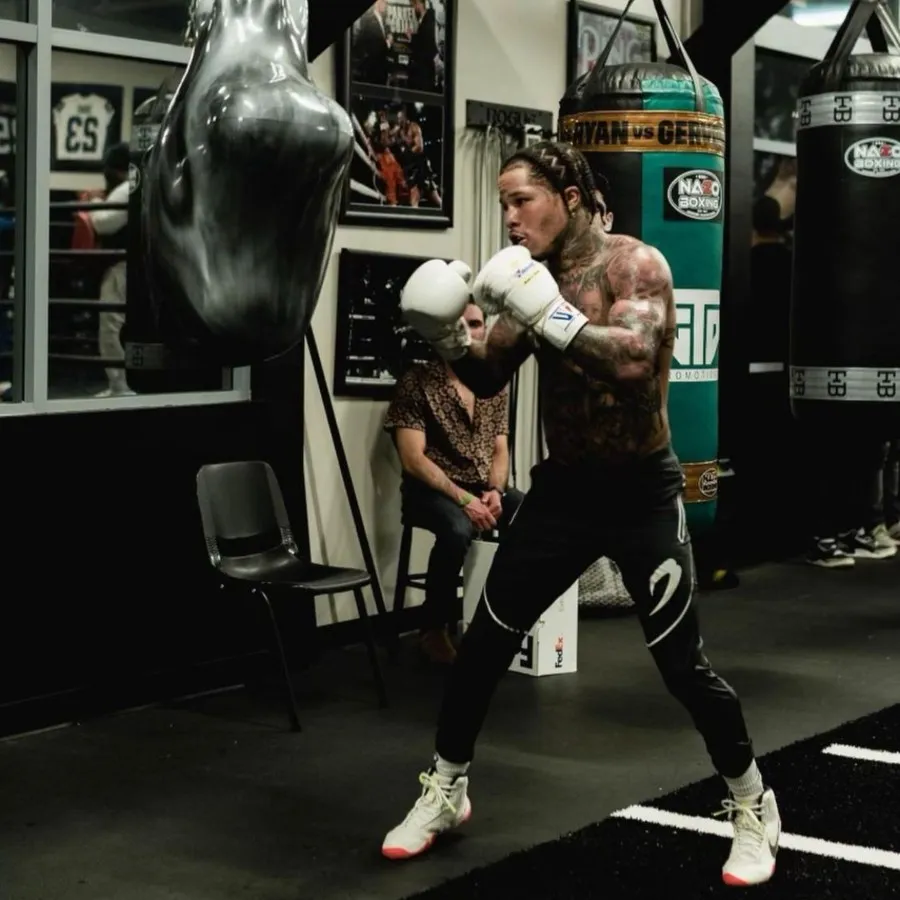 INSTAGRAM: @gervontaa Gervonta Davis entrenando