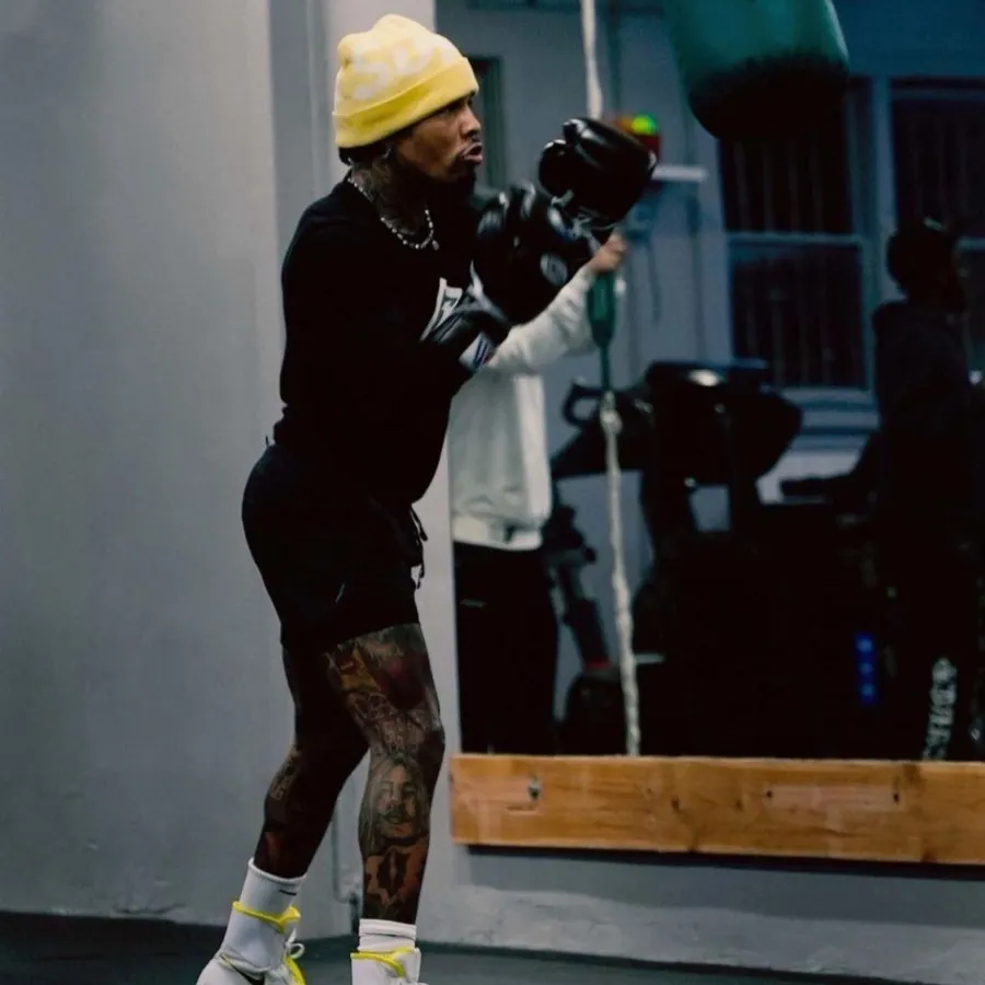 INSTAGRAM: @gervontaa Gervonta Davis entrenando