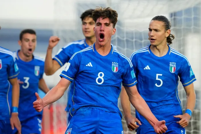 Italia venció a Colombia