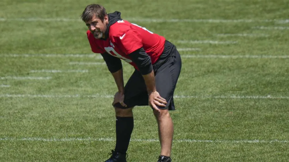 Rodgers se unió a los Jets