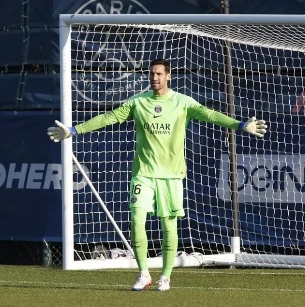 Rico durante un partido