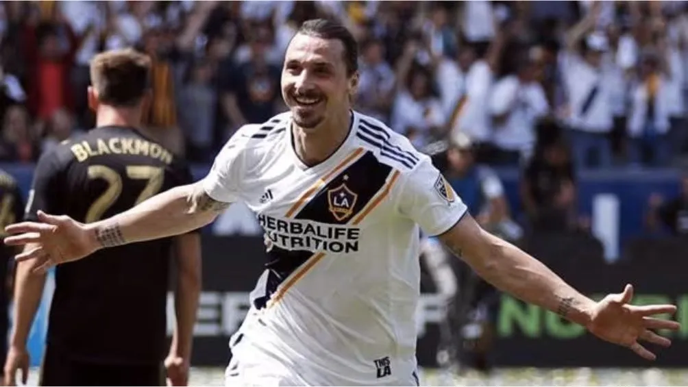 Ibrahimovic en su etapa con el LA Galaxy