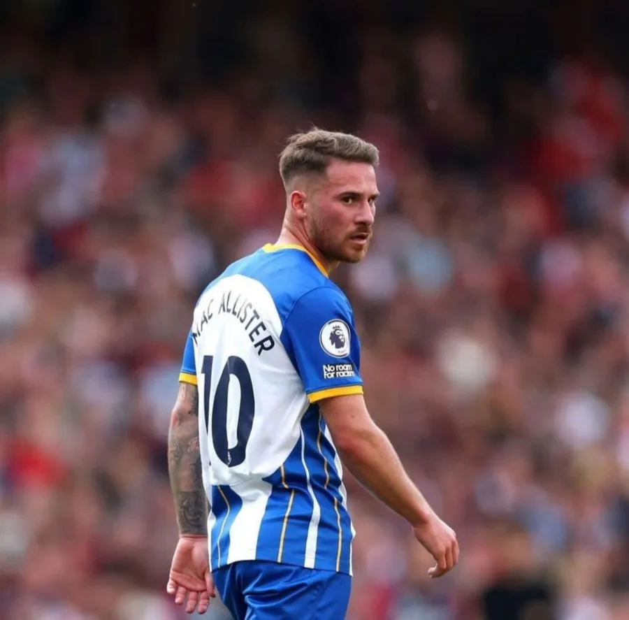 Mac Allister con Brighton