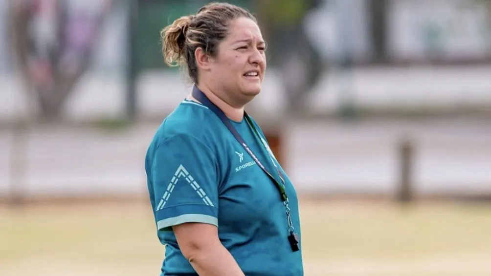 Martínez durante un entrenamiento con Juárez