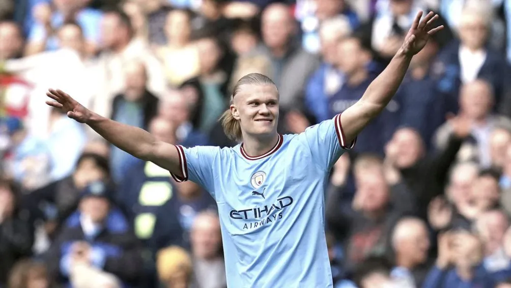 El delantero noruego tuvo una gran temporada en el Manchester City