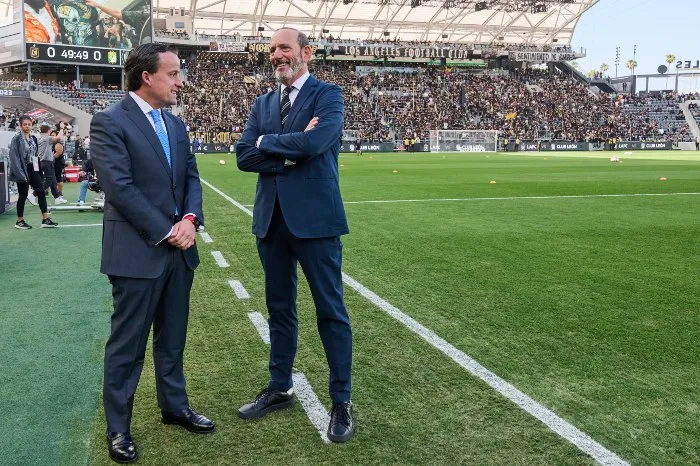 Mikel Arriola en la Final de la Concachampions entre LAFC y León