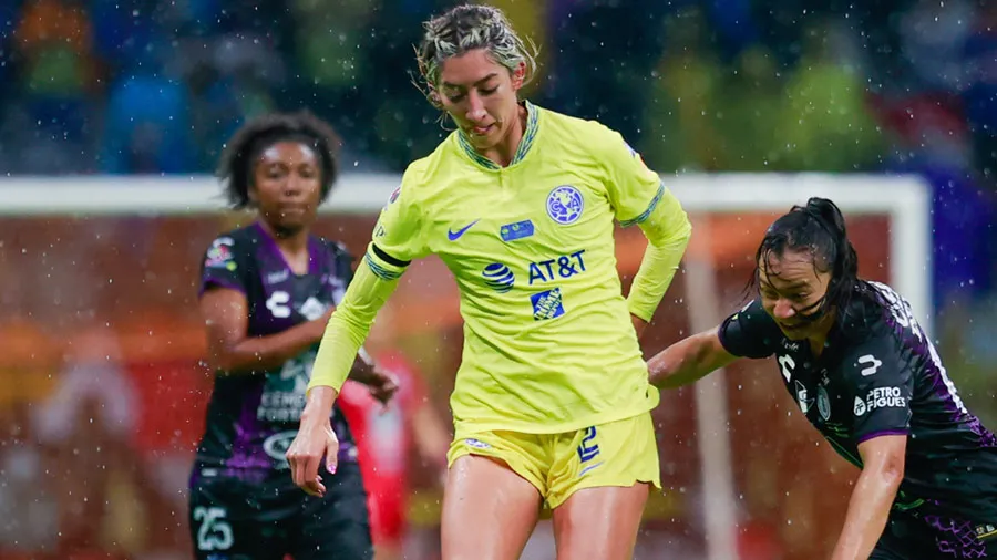 Jocelyn durante la Final ante Pachuca