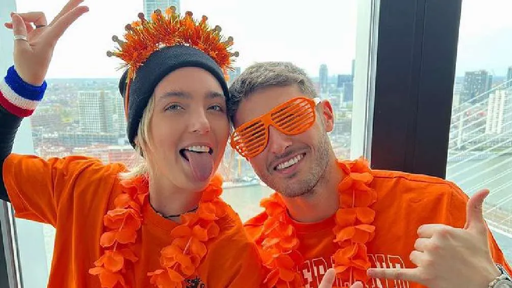 La pareja viajó a México