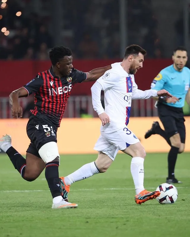 Leo Messi con el PSG