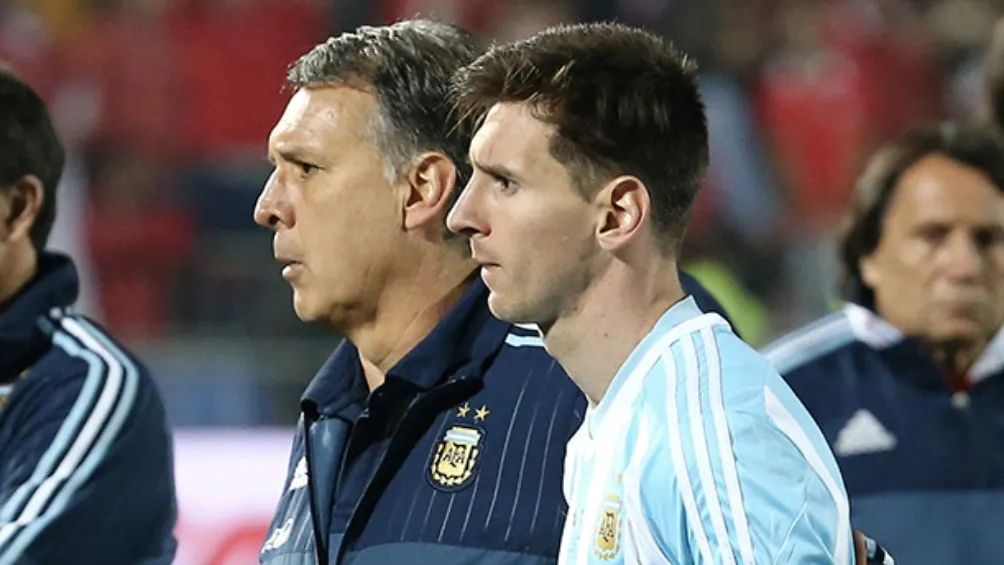 &quot;Tata&quot; y Lionel en la selección argentina