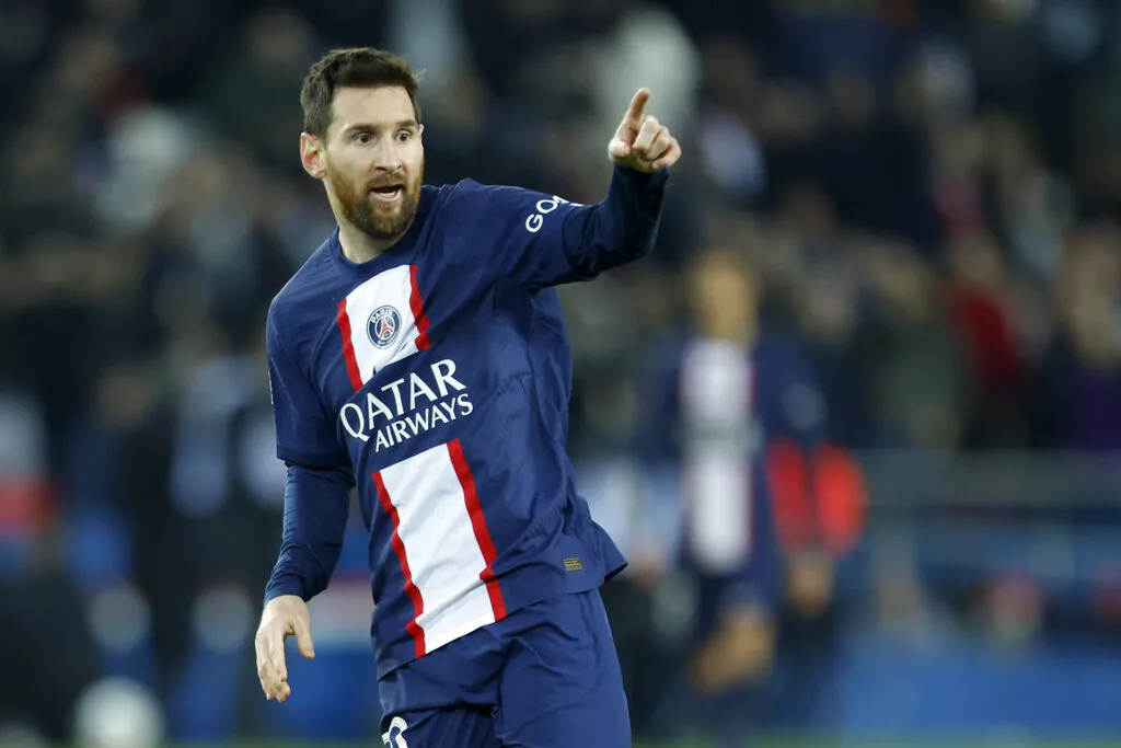 AP Lionel Messi se despidió dle PSG