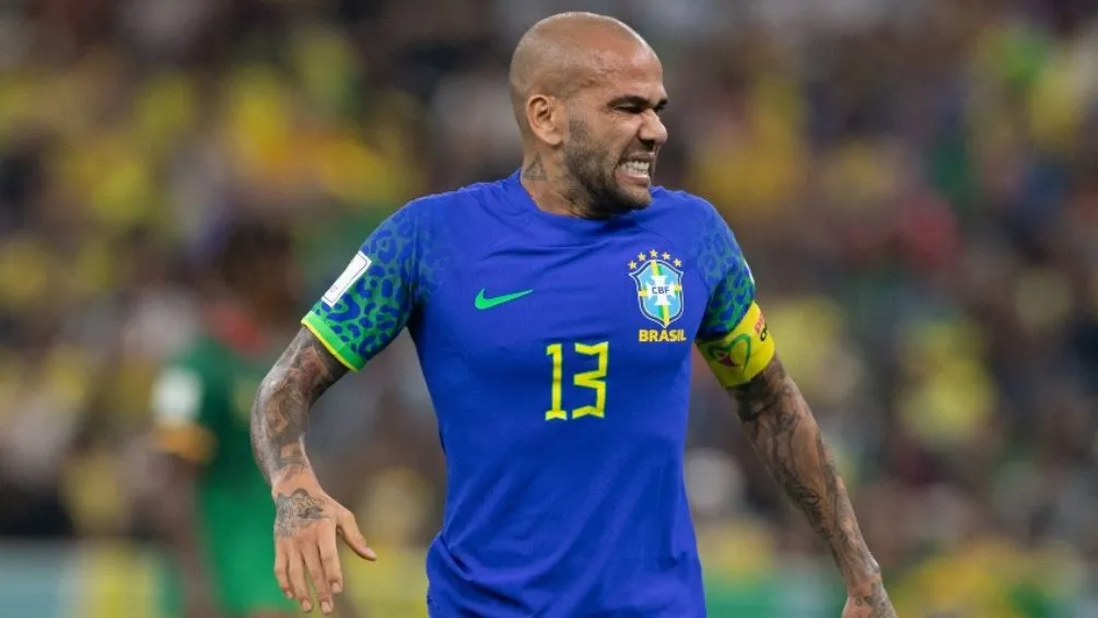 Se analiza prisión preventiva de Dani Alves