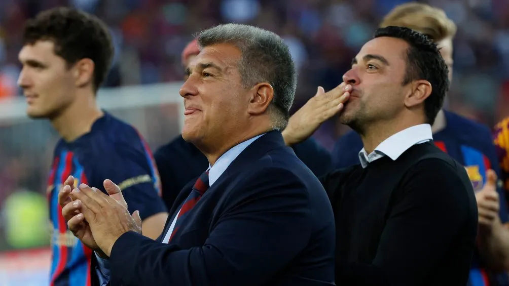 Xavi señaló que no entraba en planes