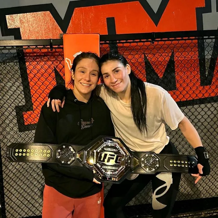 INSTAGRAM @irene.aldana Irene Aldana y Alexa Grasso