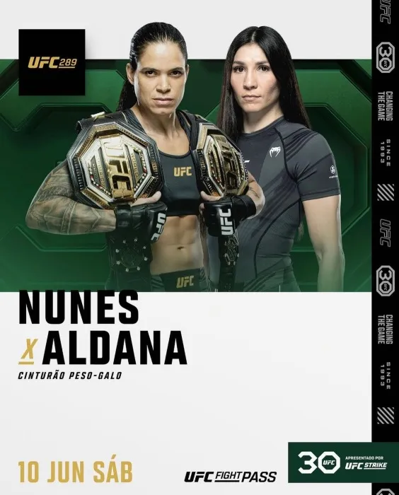 INSTAGRAM @irene.aldana Irene Aldana anuncia su pelea con Amanda Nunes