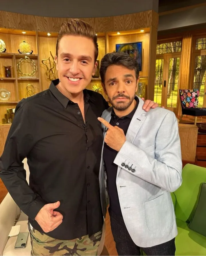 INSTAGRAM: @bisognodaniel Daniel Bisogno con Eugenio Derbez