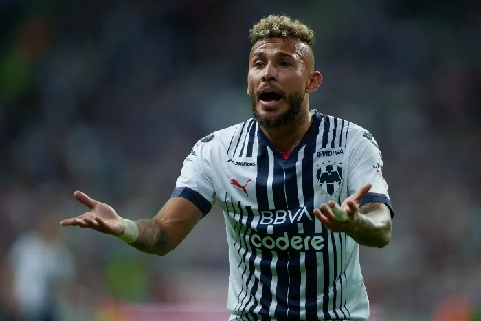 MEXSPORT Duván Vergara durante el Monterrey contra Pumas