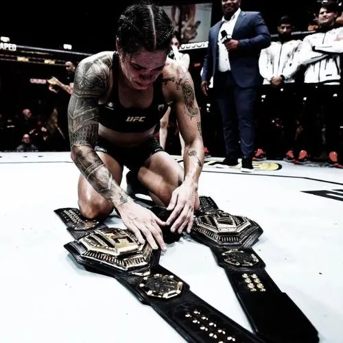 Amanda Nunes luego de vender a Irene Aldana