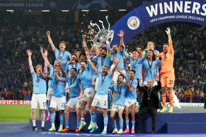 Manchester City se coronó en la Champions