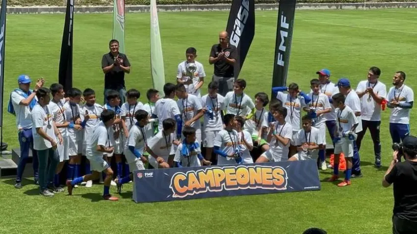 Cruz Azul Sub 12 campeón de las Fuerzas Básicas