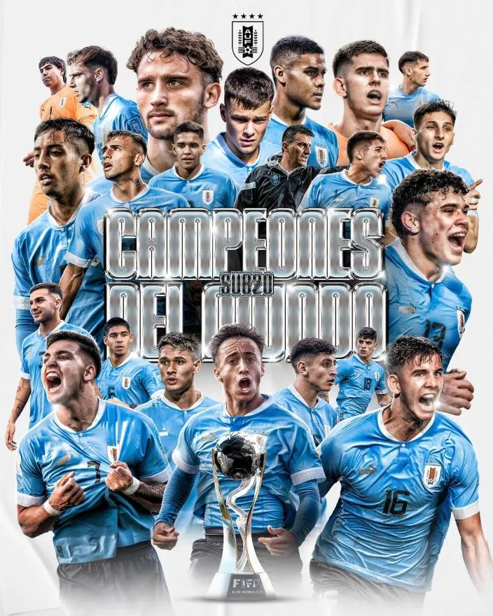 Uruguay se proclama campeón del Mundial Sub 20