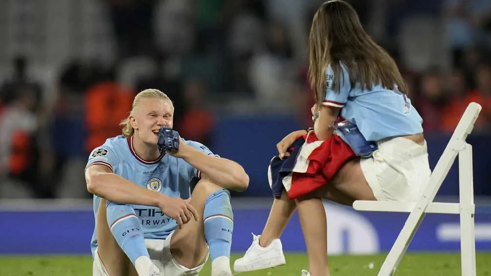 La novia del futbolista ha causado sensación