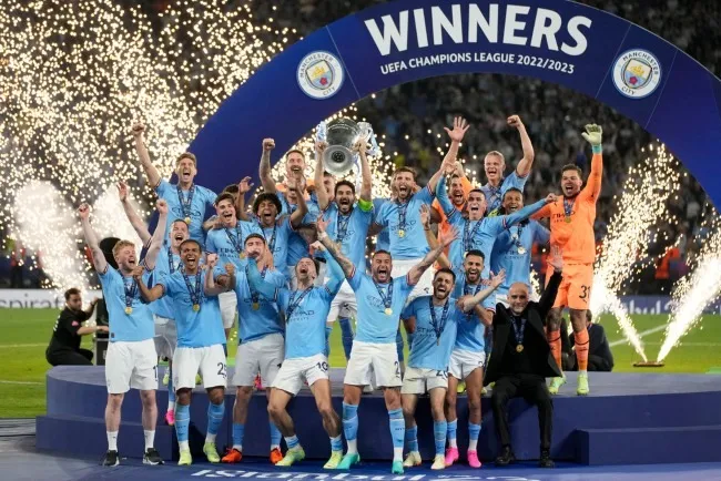 AP Manchester City levanta el título de la Champions