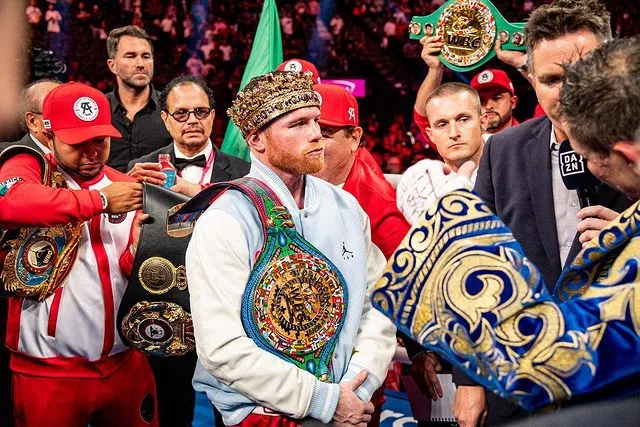 INSTAGRAM: @canelo Canelo Álvarez previo a una de sus peleas