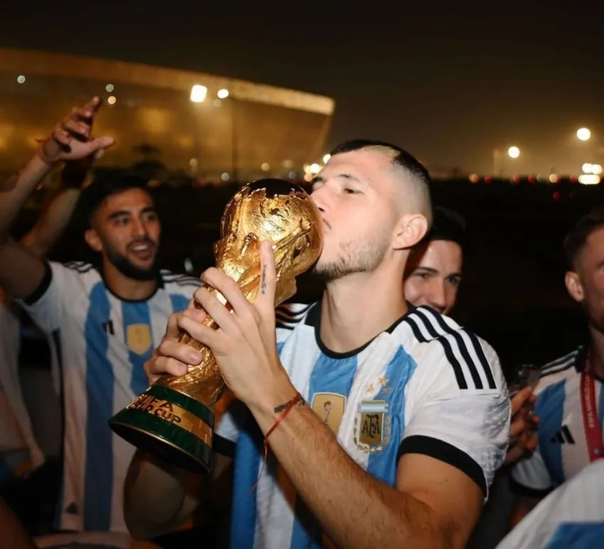Guido Rodríguez, Campeón del Mundo en Qatar 2022