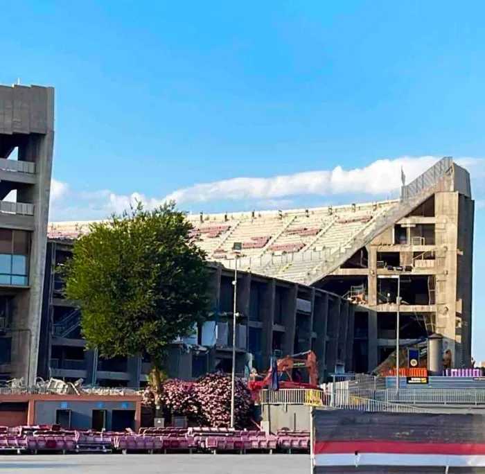 Así luce el Spotify Camp Nou actualmente