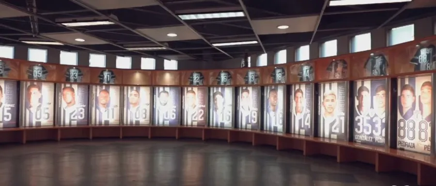 CAPTURA DE PANTALLA: TWITTER- @Tuzos Vestidores del Estadio Hidalgo