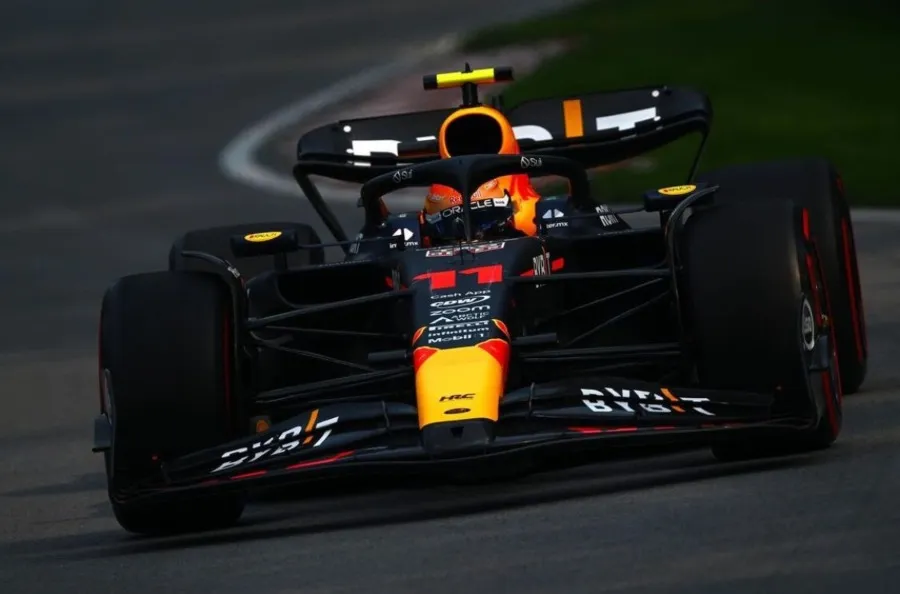 Sergio Pérez en el GP de Canadá