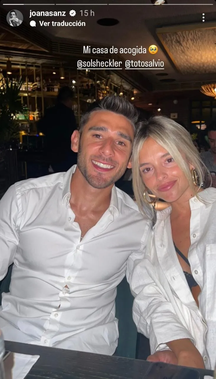 'Toto' Salvio y su esposa en una historia de Joana Sanz