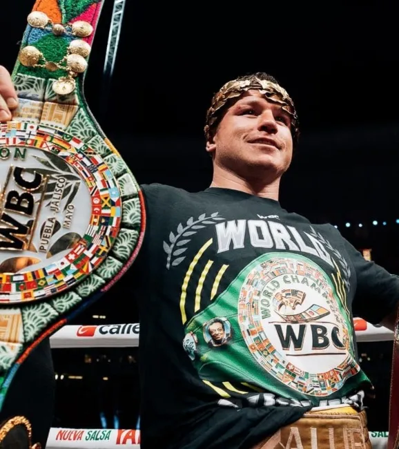 Canelo tras haber vencido a John Ryder