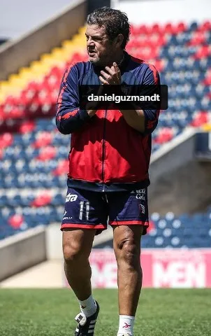 Daneil Guzmán entrenando con el Tepatitlán FC