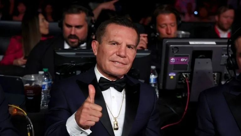 MEXSPORT Julio César Chávez en una pelea de box