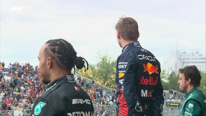 TWITTER @f1 Podio del Gran Premio de Canadá