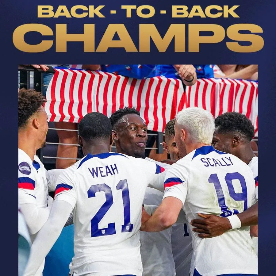 Bicampeones de CONCACAF Nations League