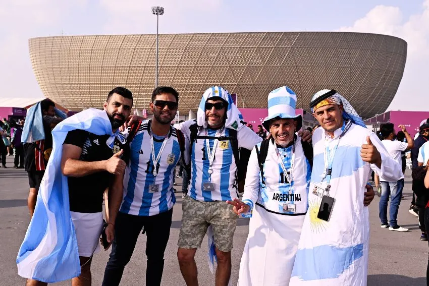 Afición en el Mundial de Qatar 2022