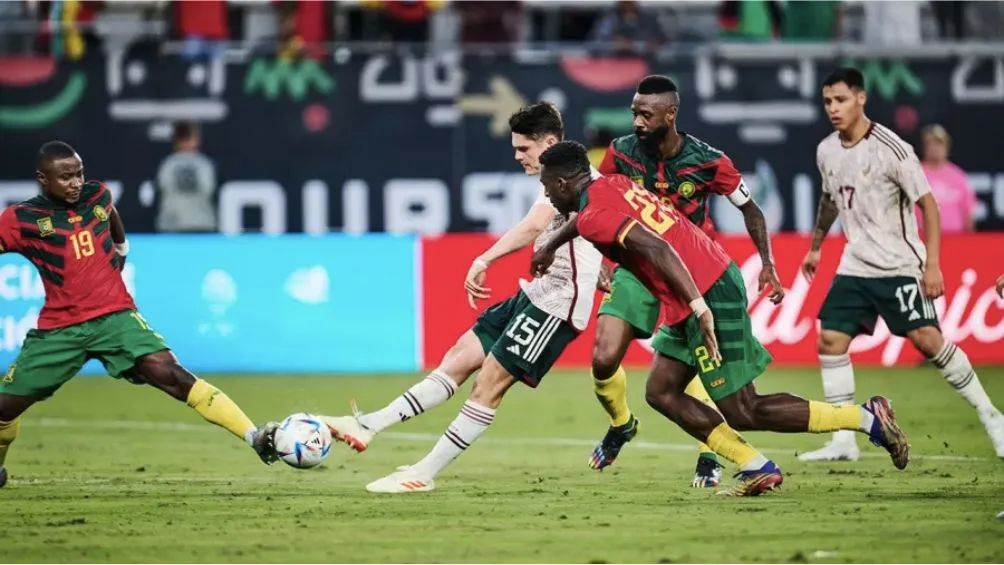 MEXSPORT Israel en el juego ante Camerún