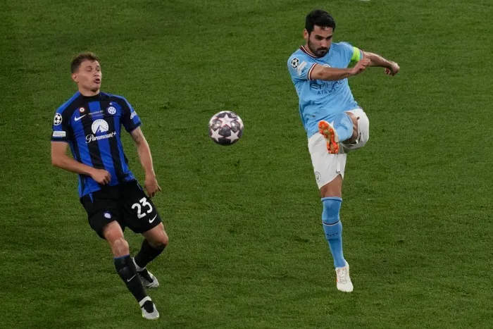 Gundogan durante la Final de Champions
