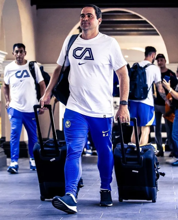 André Jardiné en pretemporada con América