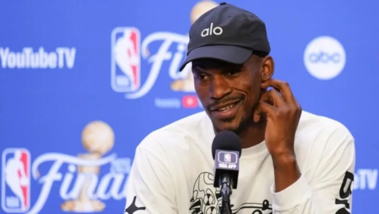 Jimmy Butler durante las finales de la NBA
