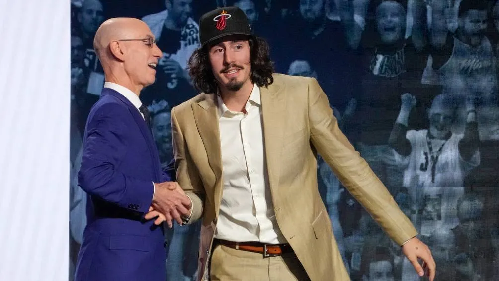 Jaime Jaquez Jr. fue seleccionado en primera ronda del draft